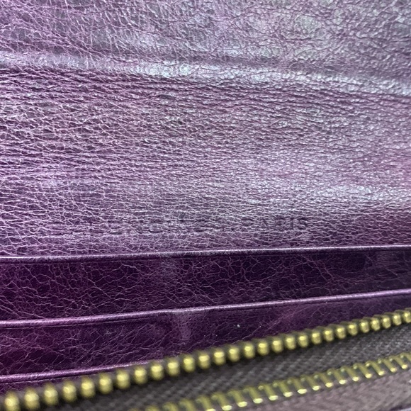 Balenciaga purple city wallet - Picture 10 of 15